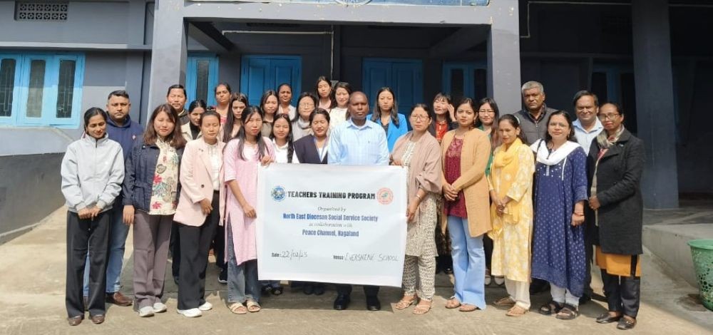 Peace Channel organised a transformative training on workplace etiquette and conflict resolution for teachers in Dimapur.